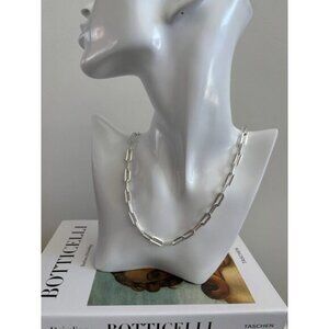 PILGRIM Kindness Paperclip Cable Chain Necklace